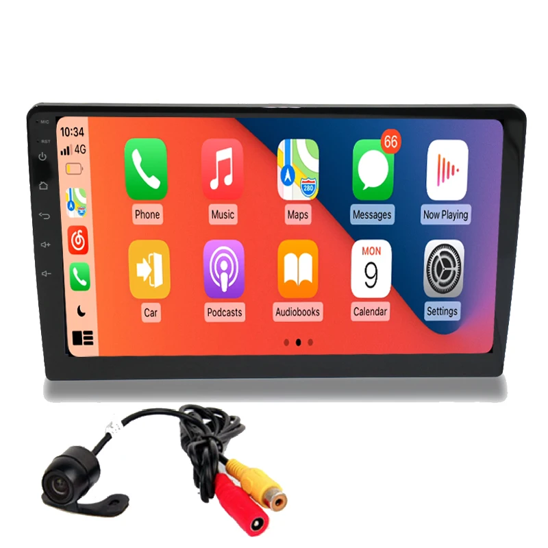 9' 2 Din Android11 auto Car Radio Multimedia Video Universal Stereo Carplay gps For Volkswagen Nissan Hyundai Kia toyota