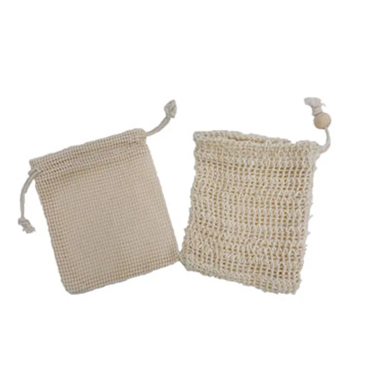 Custom Logo Printed Gift Canvas Cotton Drawstring Bag for grocery shopping fruit vegetable cotton mesh laundry bag Washable