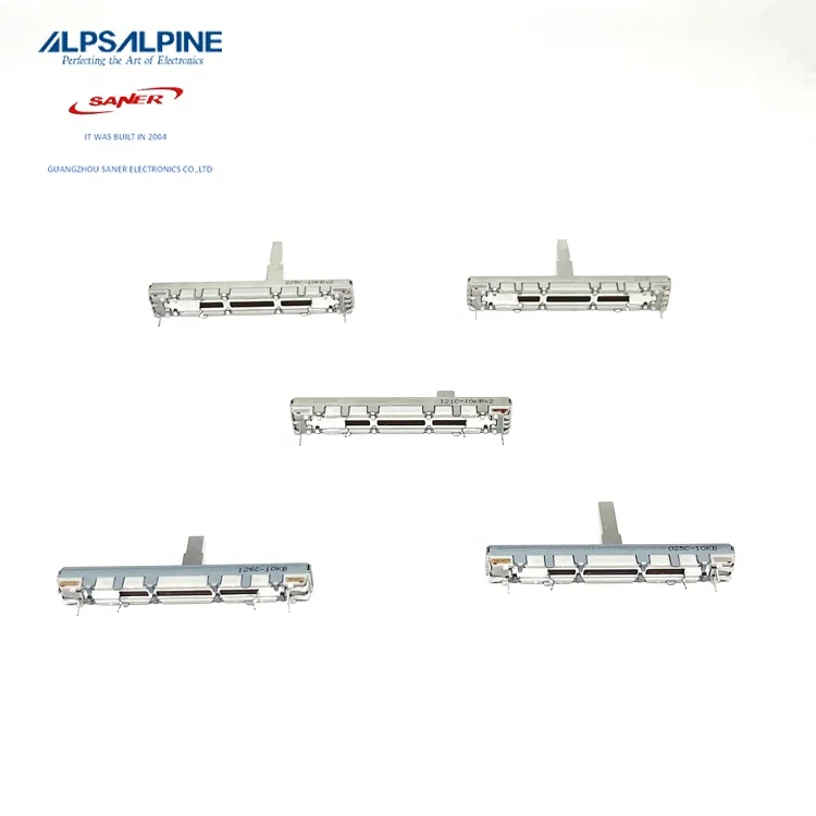 ALPS RS45 Series Travel 45mm length 60mm 10K 1B  used for audio mixer yamaha Slide potentiometers fader
