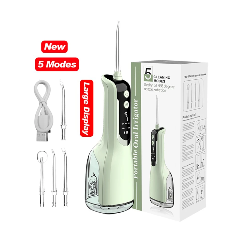 Wholesale L12 portable rechargeable water pick teeth cleaner cordless tooth rotatable usb water flosser toothbrush