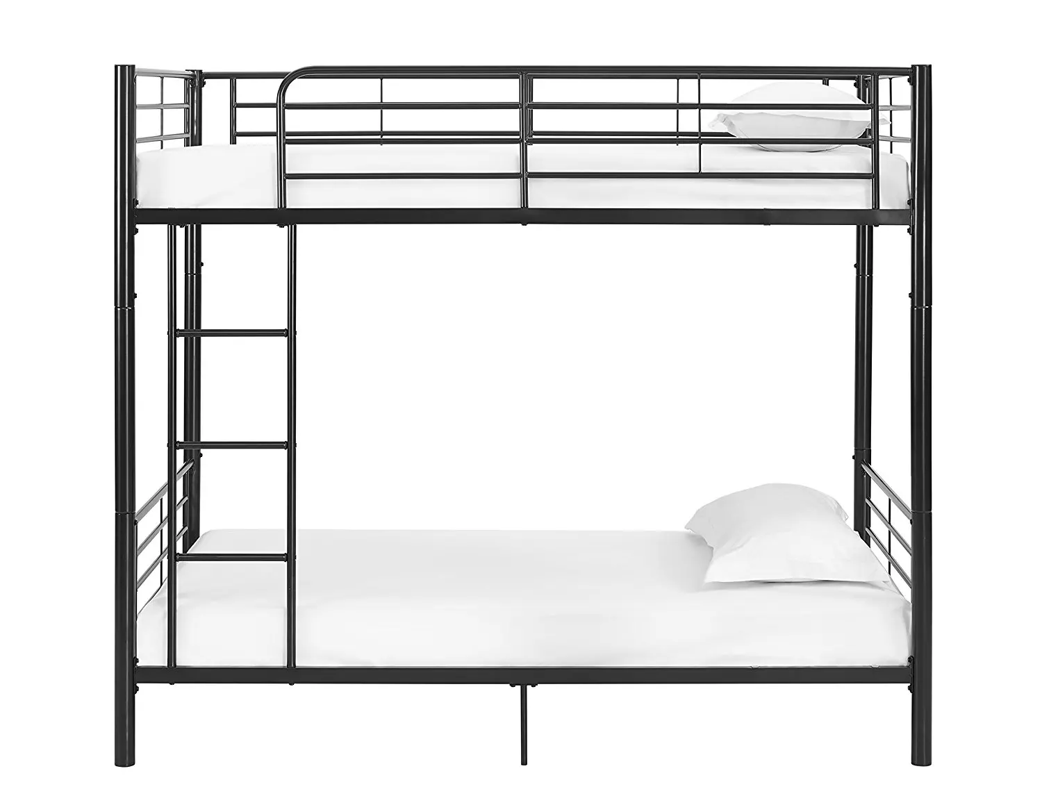 Modern metal wooden white black tetragonum Detachable Large Capacity high quality  queen king bed bedroom Bed Frame