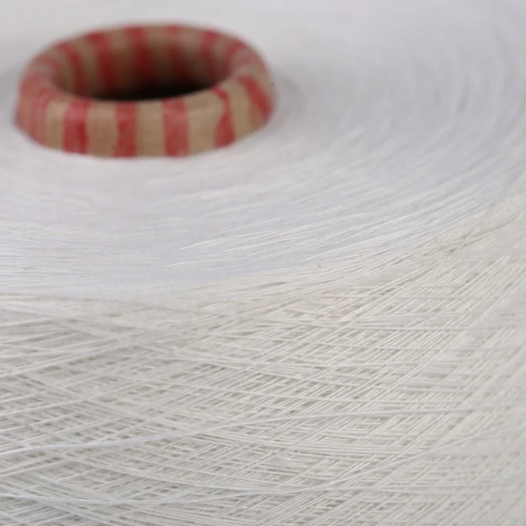Combed Ring Spinning 45s CVC 60/40 Cotton/Polyester Raw White For Bleaching And Dyeing Yarn Weaving Yarn