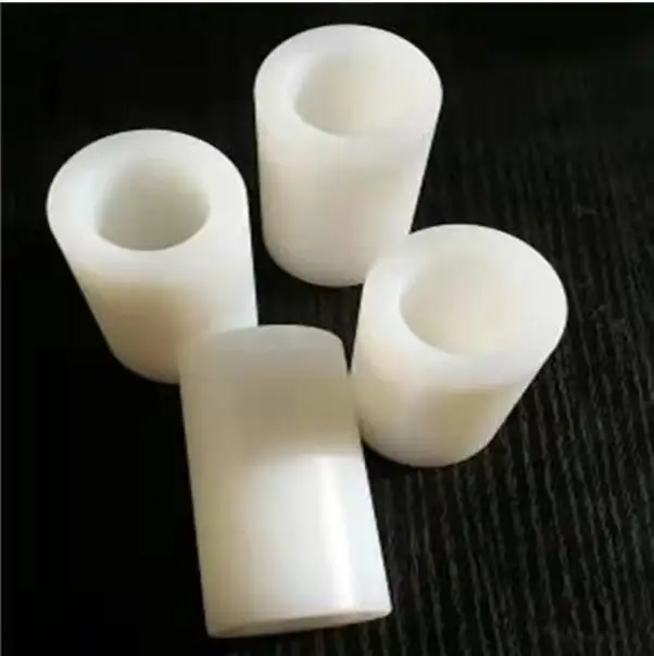 custom made flanged nylon pom plastic washer pp plastic bearing bushing