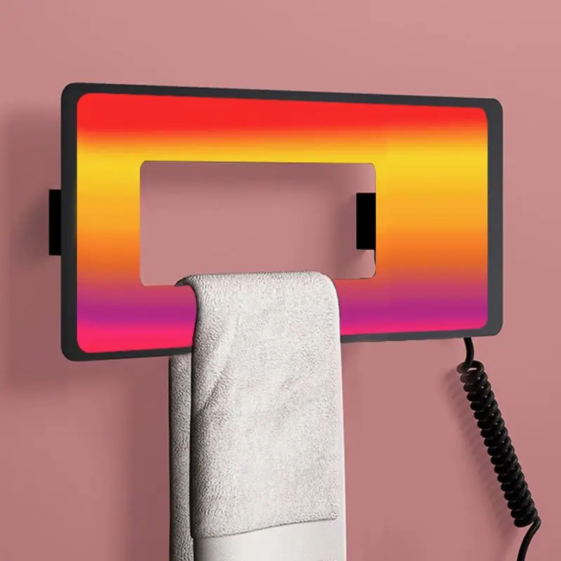 Graphene High quality OEM service towel warmer electric heated electric towel rail electric towel rack