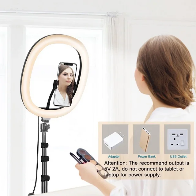 tiktok makeup selfie professional 10 inch beauty led with tripod stand fill ring light