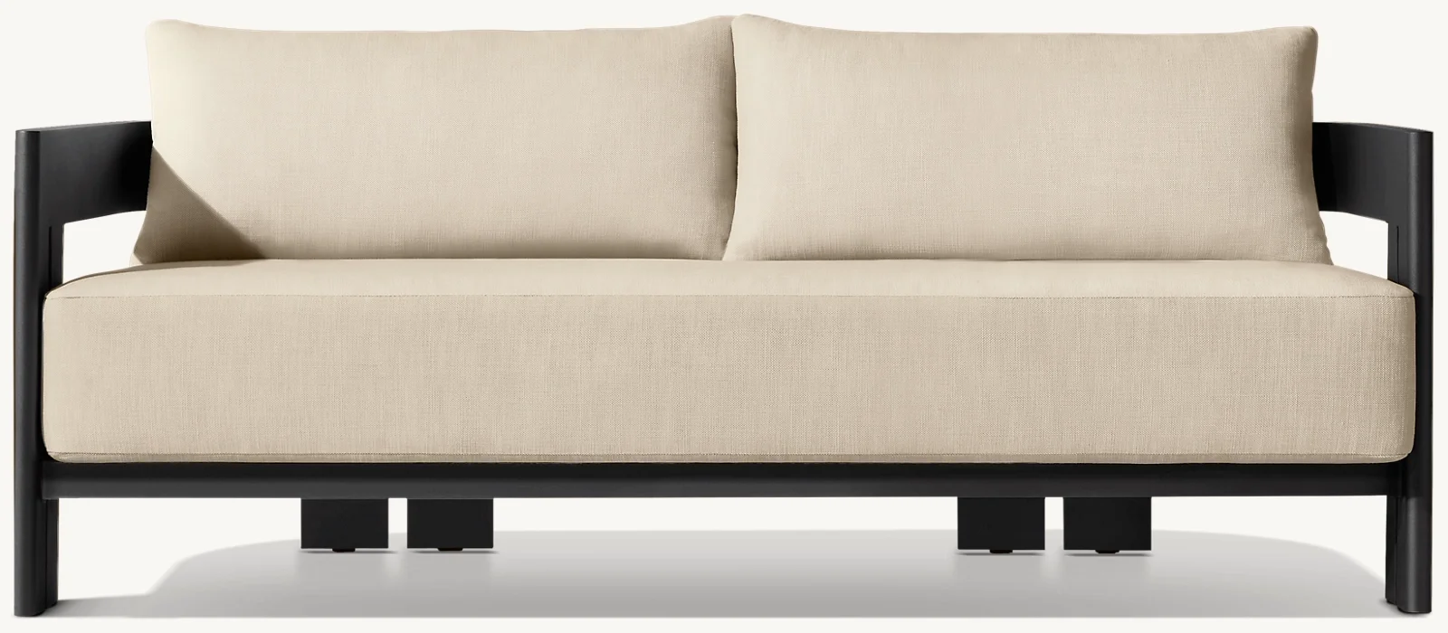 New Design  Simple Leisure Garden Terrace rh Aluminum Rope Outdoor Sofa Furniture Set