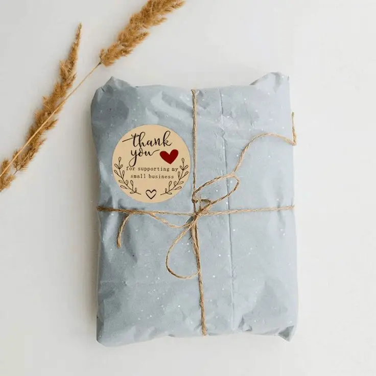 Custom CMYK Printing Sticker 157g Artpaper Material Eco Friendly Paper Label For Perfume Bottle Plastic Jar Paper Box