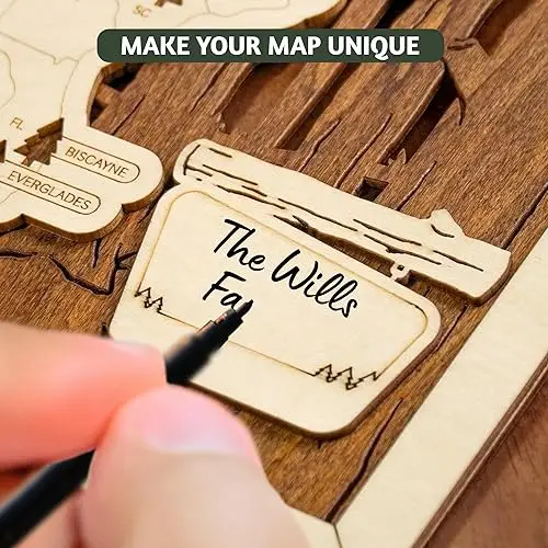 US National Parks Map, National Park Travel Map, National Park Tracker Checklist, National Parks Wall Art