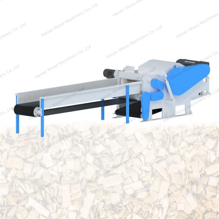 
Factory Price Electric Industrial Drum Wood Chipper Shredder Machine 