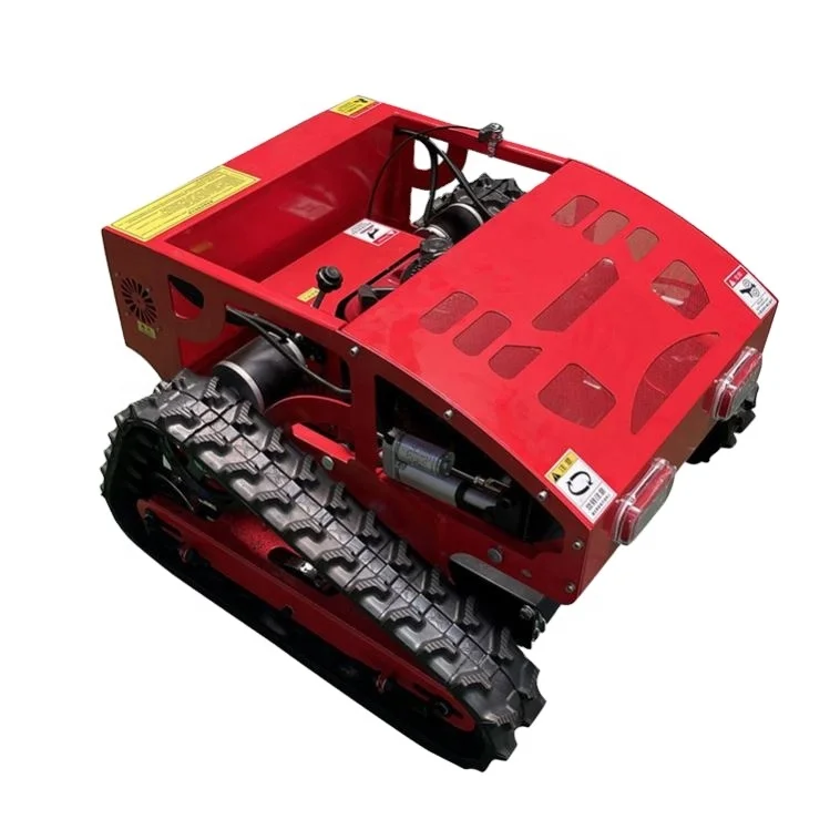 lawn mower garden/tractor mower/electric grass cut remote crawler flail mower