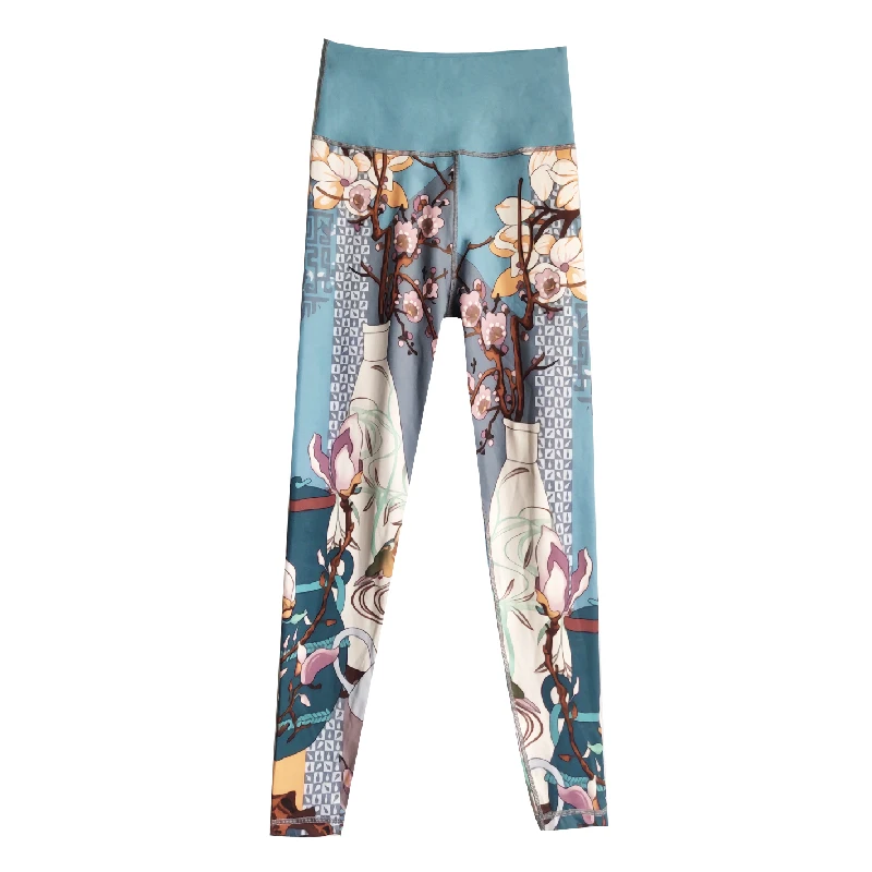 New Yoga Wear Chinese Style Yoga Suits Running Fitness Sports Yoga Sets For Women