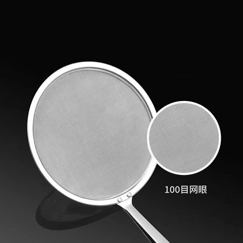 Sale Stainless Steel Fine Mesh Strainers Set For Kitchen Colander Sieve Sifters With Long Handle For Tea Coffee Powder Fry