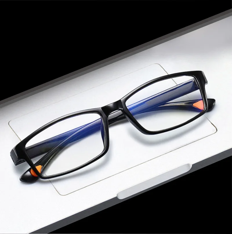 Новые модные очки для чтения мужчин классические против синего света пресбиопические