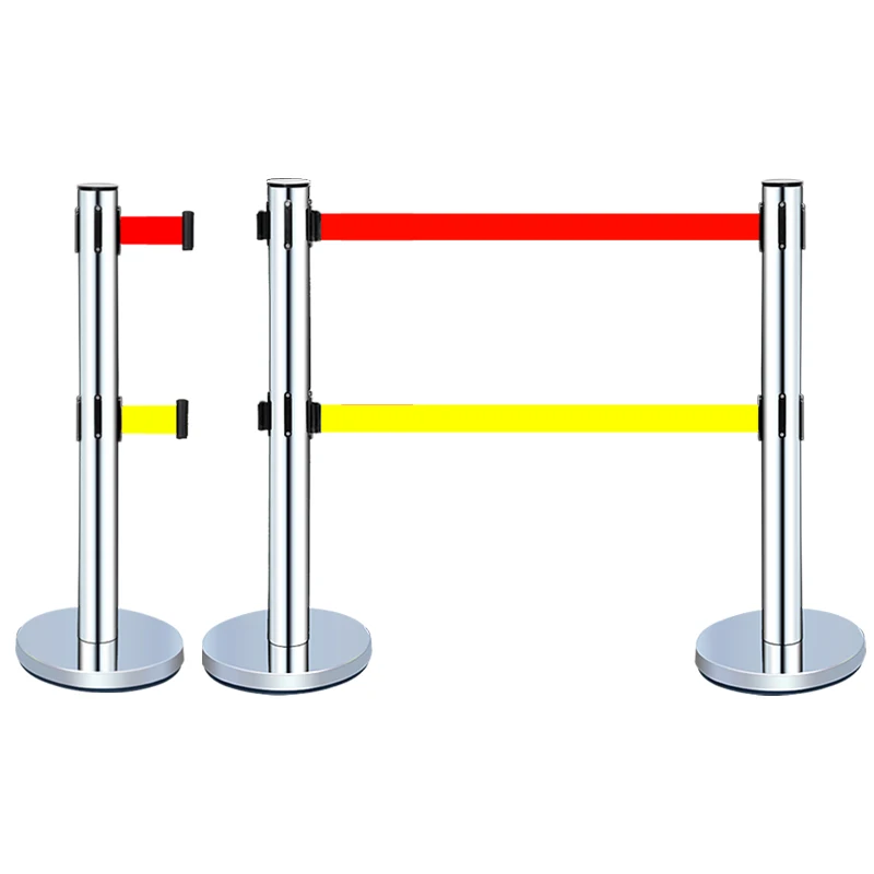 Hot selling stainless steel alloy guardrail crowd control concert roadblock mobile guardrail