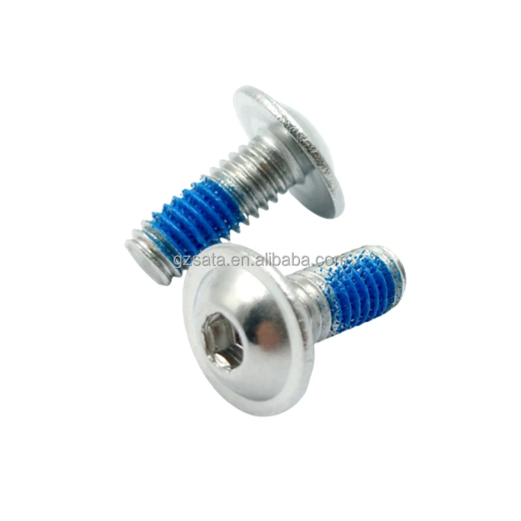 Customized Hex Socket Flanged Button Head Cap Screws
