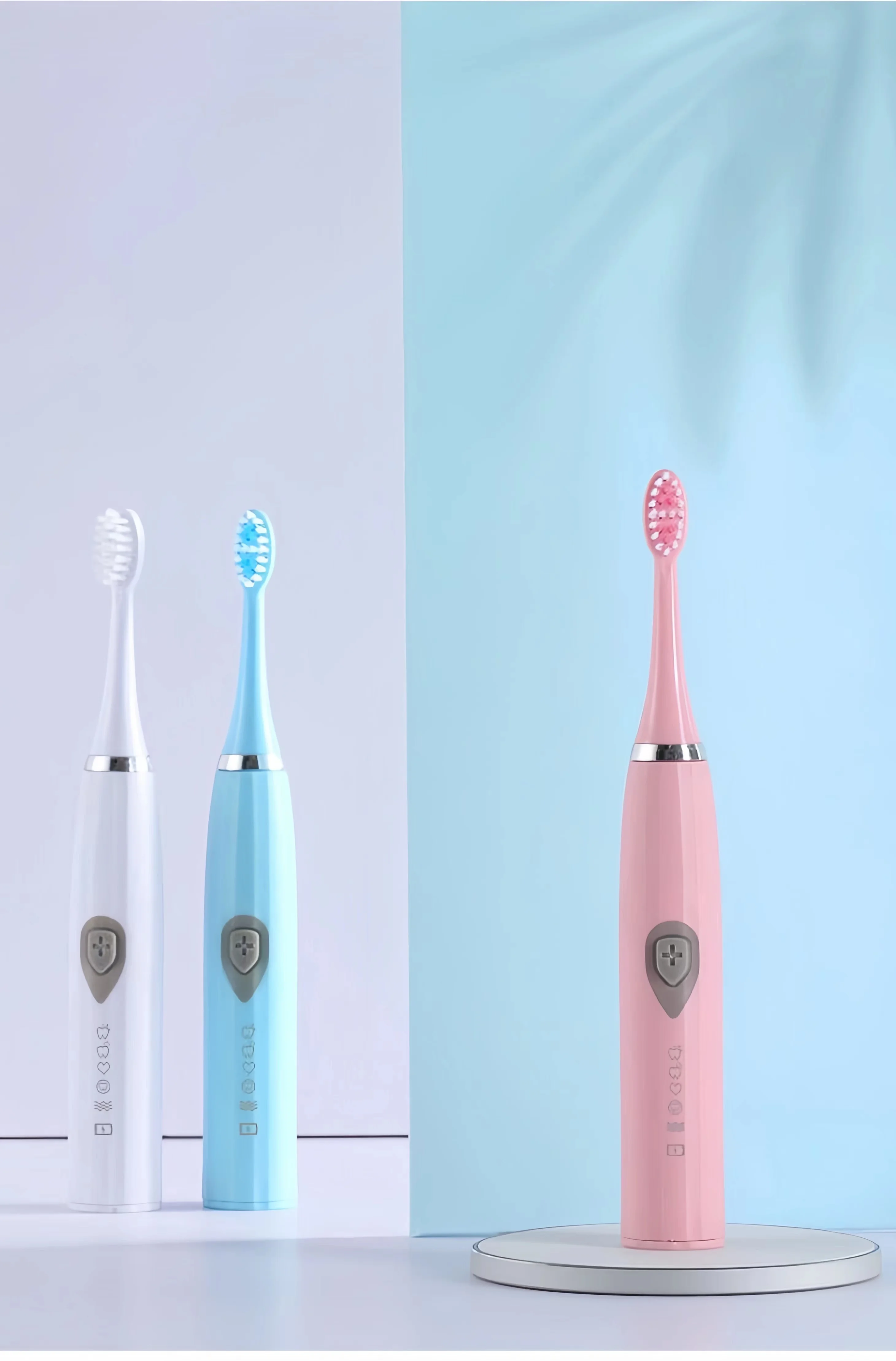 IPX7 Adult electric toothbrush Optional rechargeable battery vibratory tooth cleaning rechargeable electric toothbrush