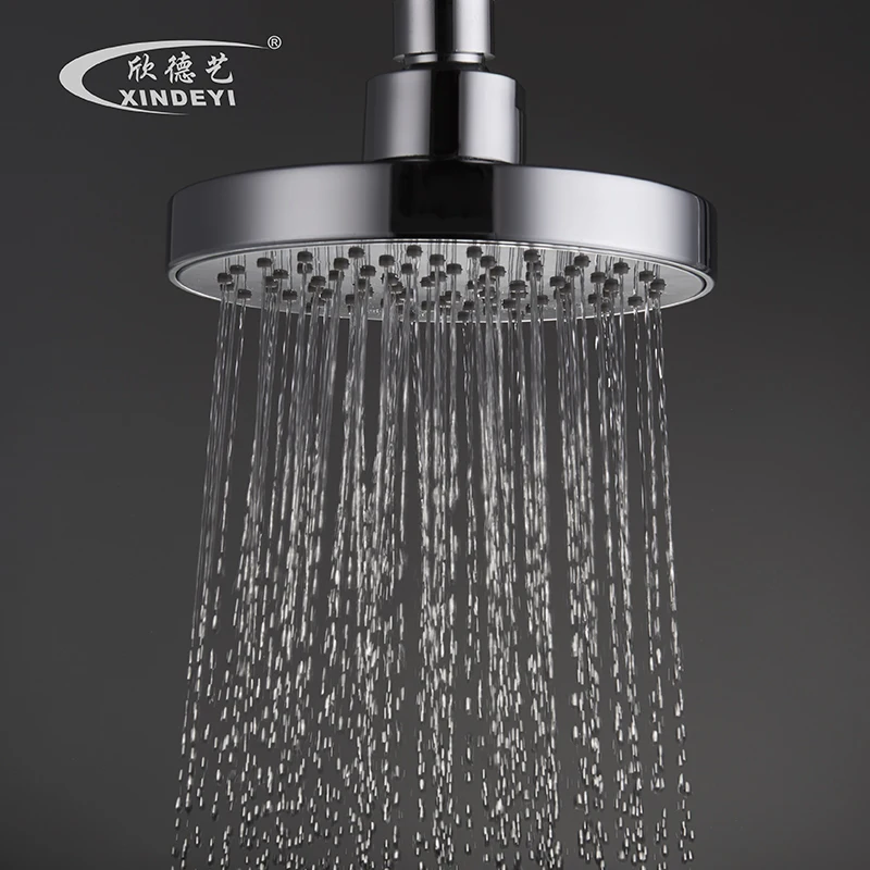 2024 Hot Selling ABS Plastic Water Saving Overhead Rainfall Shower Single Outlet Bathroom Faucet Accessory
