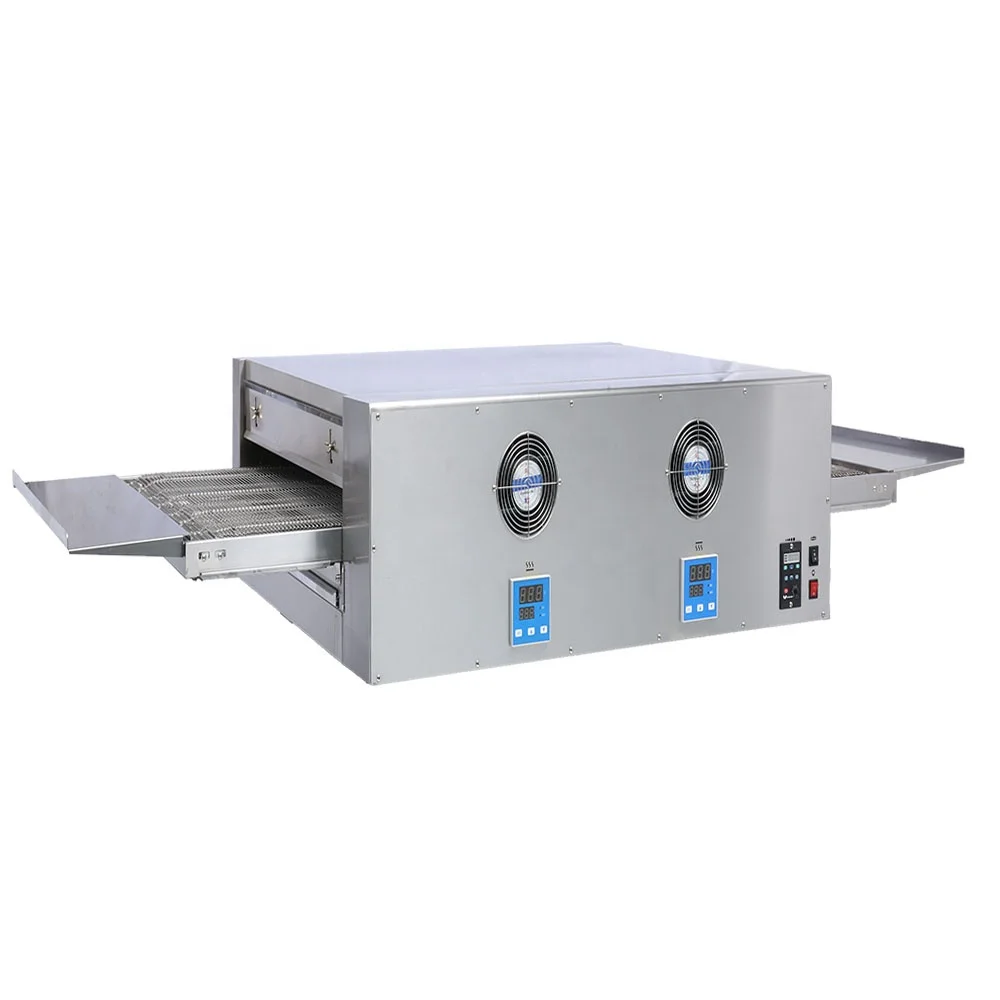  32 дюйм(ов)) таймер управления коммерческий электрическая печь с конвейером для пиццы духовка