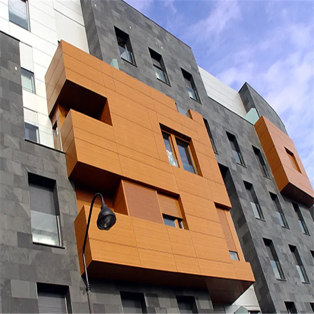 Factory Outlet 1220*2440mm 4*8ft  B2/ A1/A2 FR 4mm ACP/ACM Sandwich board color coated for project exterior wall facade Decorate