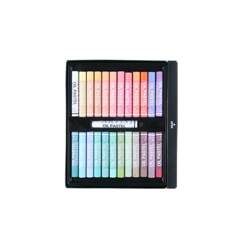 Giorgione Macaron Series High Quality 24 Colors Oil Pastel Crayon Painting Set For Kids