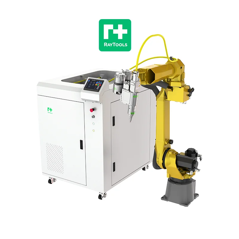 RayTools 6 Axis laser automatic robotic arm 1kw 4kw robotics fiber laser cutting kit pro (1600294456194)