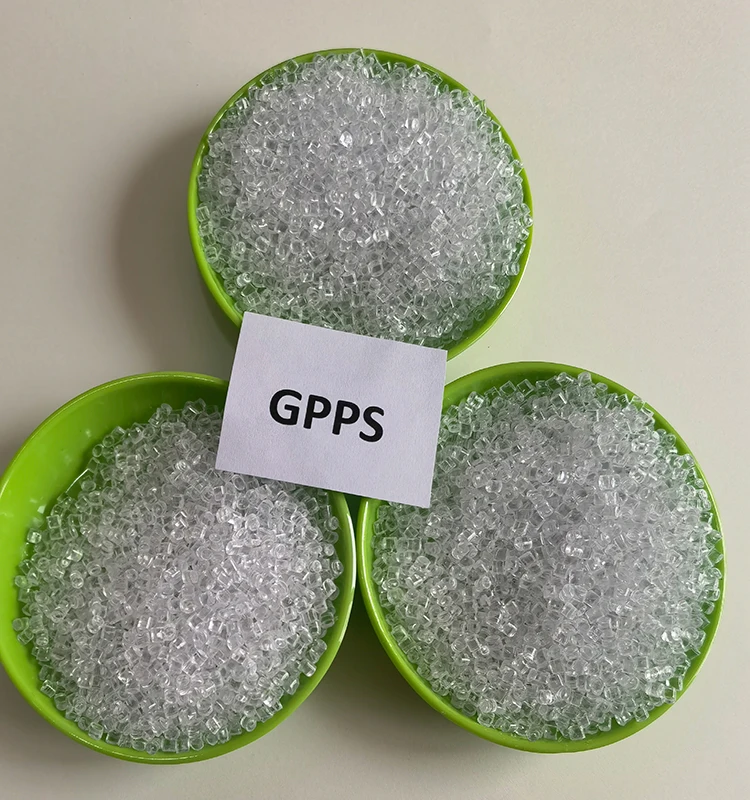 Фабрика GPPS 100% натуральный бесцветный прозрачный BPA не
