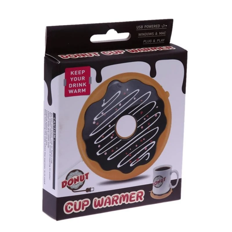 New Arrivals Donut Design usb gadgets Desktop Mug Cup Warmer