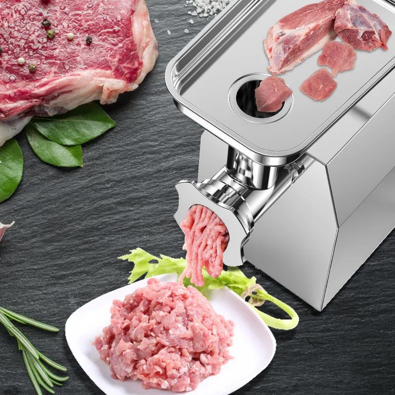 Professional Stainless steel meat grinder mincer electric meat grinding machine meat mincer 22