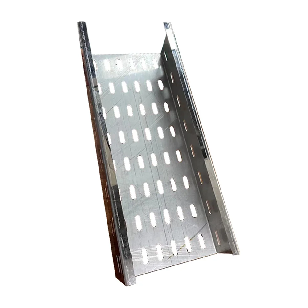 Advanced Equipment Full Size Custom Trough Perforated Stainless Steel Trunking Cable Tray
