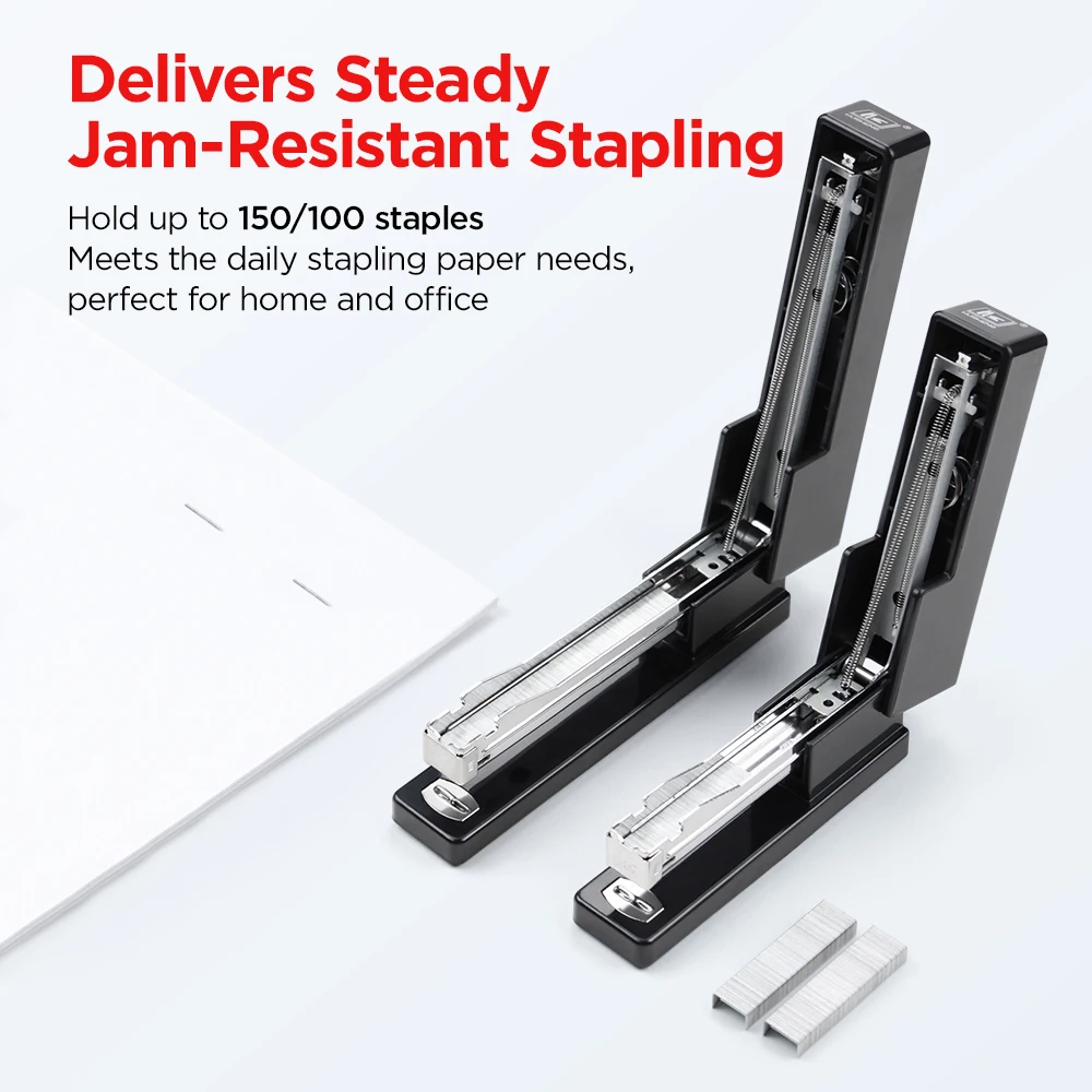 Customizable diversified staplers ABS plastic shell stapler machine for office school 24/6 stapler multi-color options