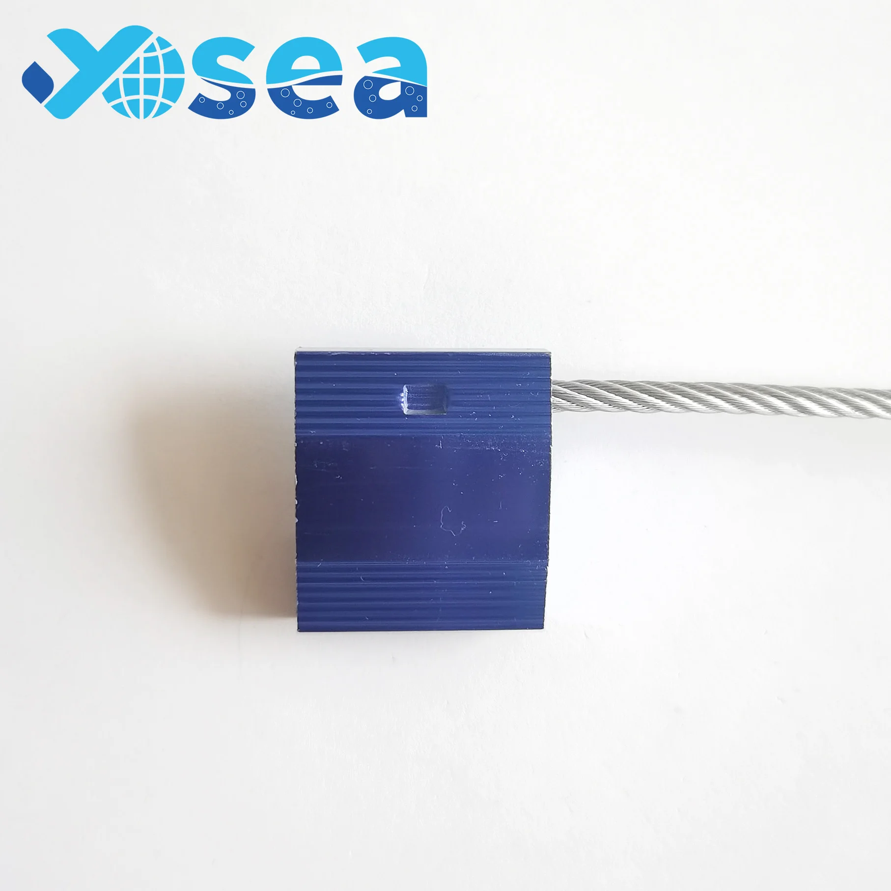 ISO17712 adjustable length safety cable lock logistics pp pull-tight security seal for container truck with number