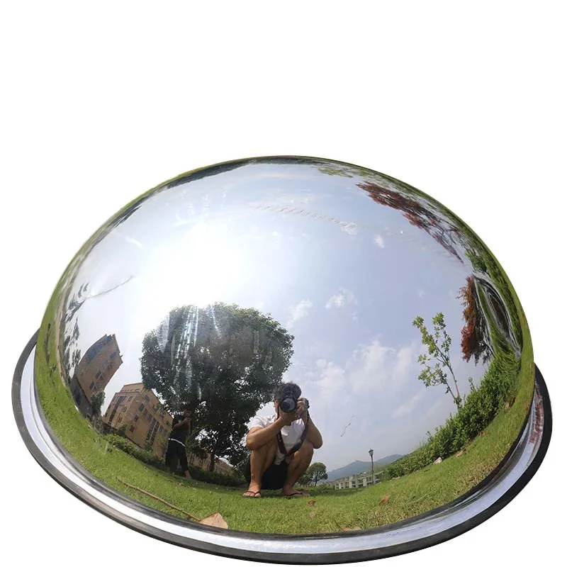 
Direct factory price attractive planetarium round acrylic traffic polycarbonate outdoor convex mirror dome 