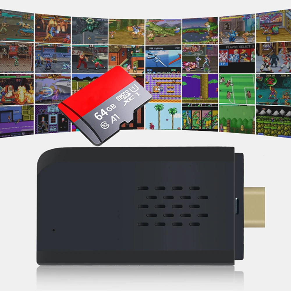 Topleo android tv box electronic boxing game machine 4k video fc retro  game console game stick