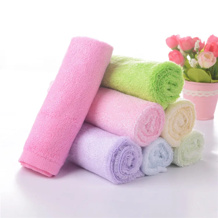 
China Manufacturer Bath Towels Organic Cotton Baby Towel Cotton Terry Washcloths Baby Cotton Wash Cloth 