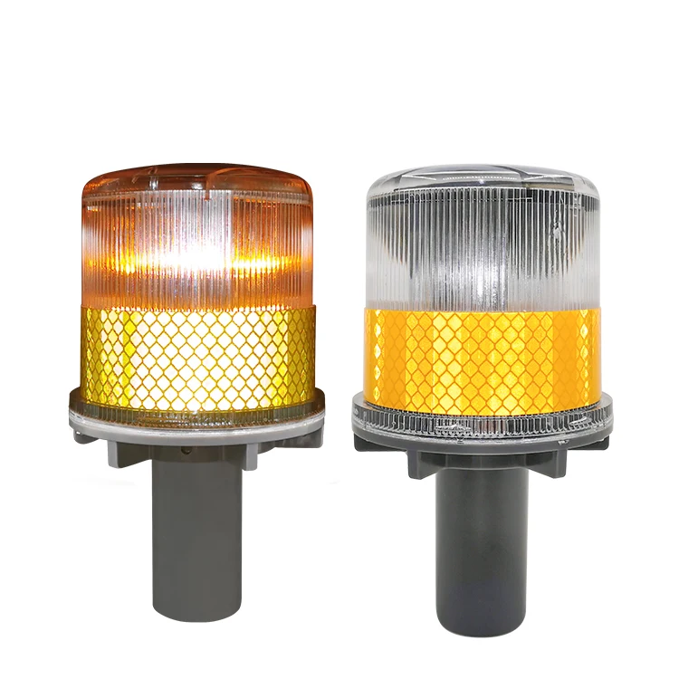 New  Developed Product Durable Portable traffic road warning light solar powered