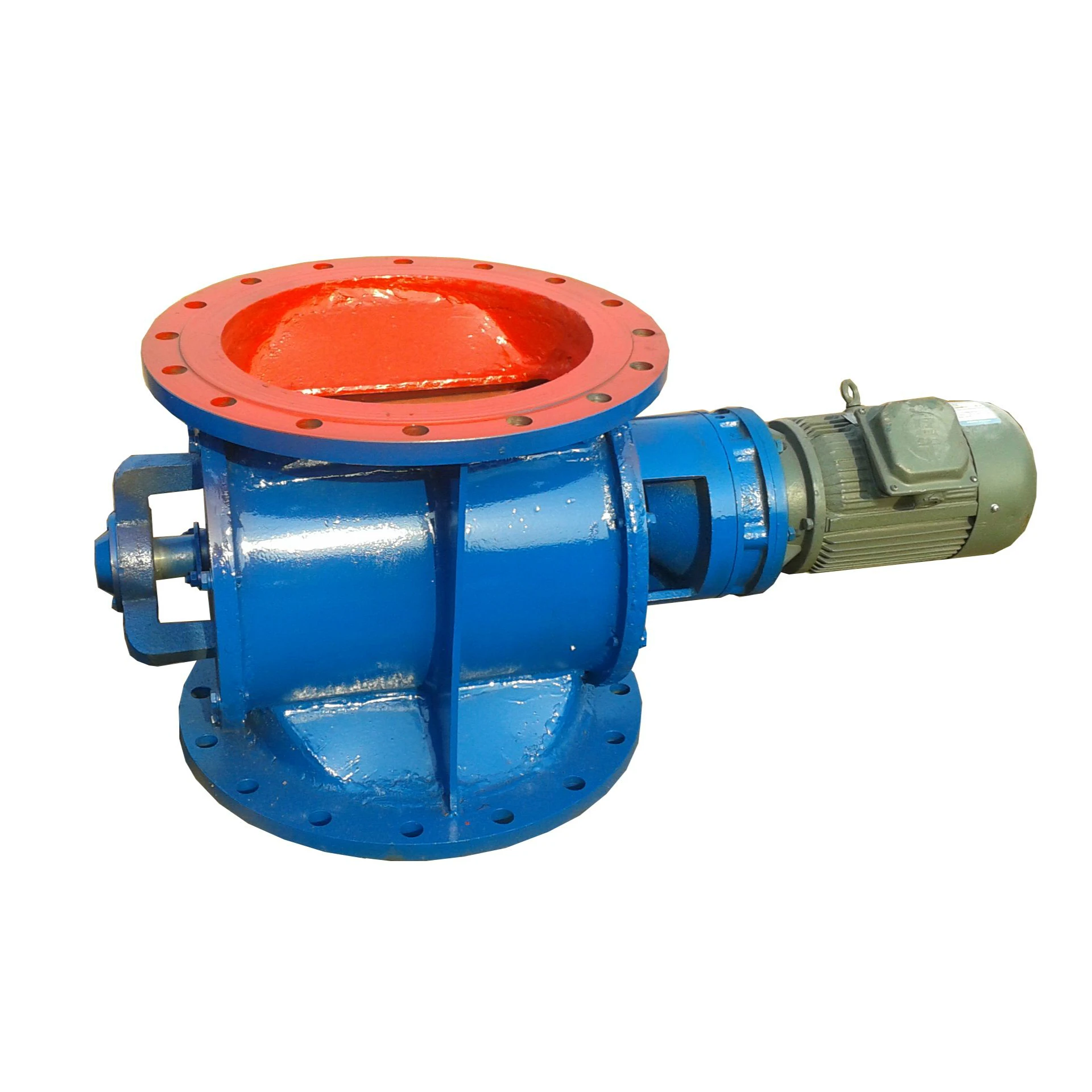 High quality Factory Direct High Capacity Cast Iron Rotary Air Lock Valve For Powder Unloading