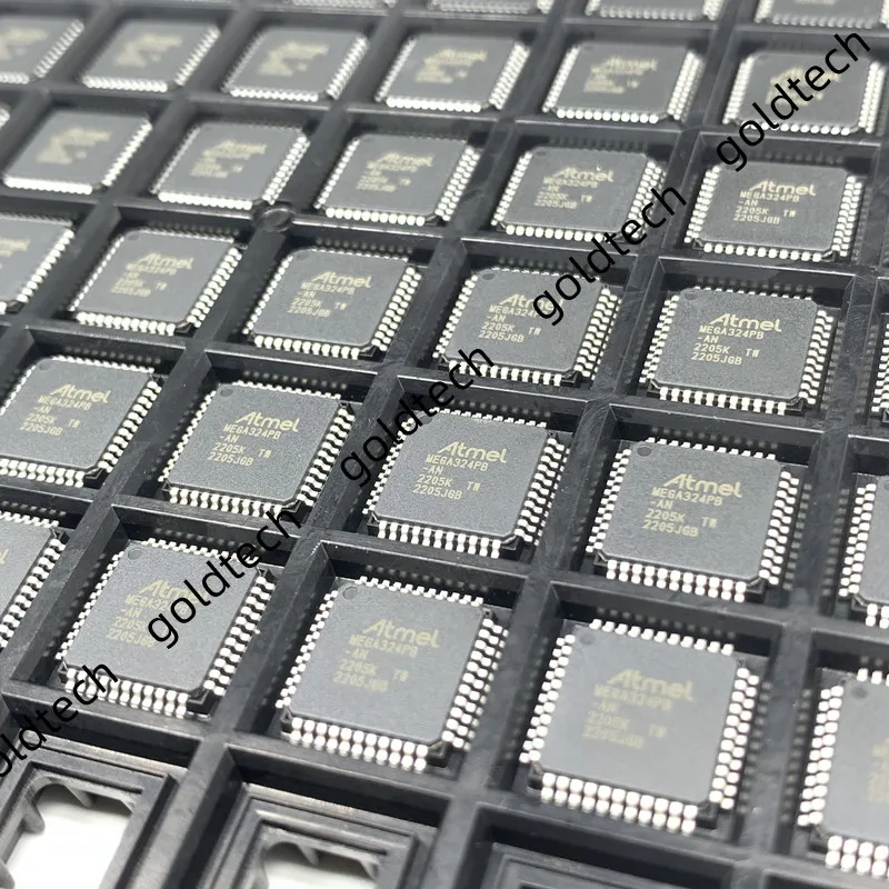 ATMEGA324PB MCU Microcontroller IC chip 8-Bit 20MHz 32KB (16K x 16) FLASH TQFP-44 SMD ATMEGA324PB-AN