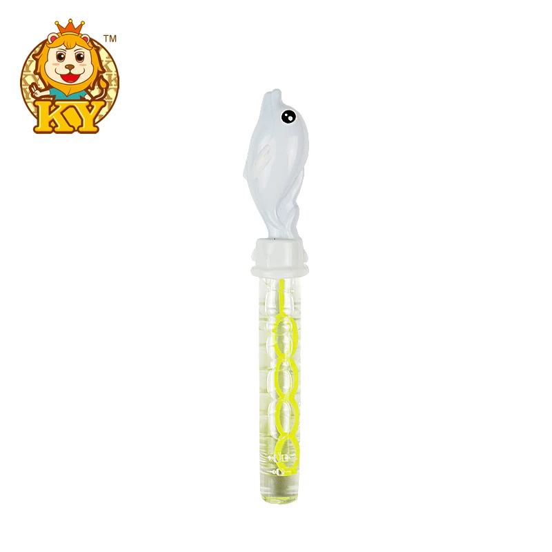 Cartoon Dolphin Shape Soap Toy Bubble Water Toys Water Bubble Wands Stick