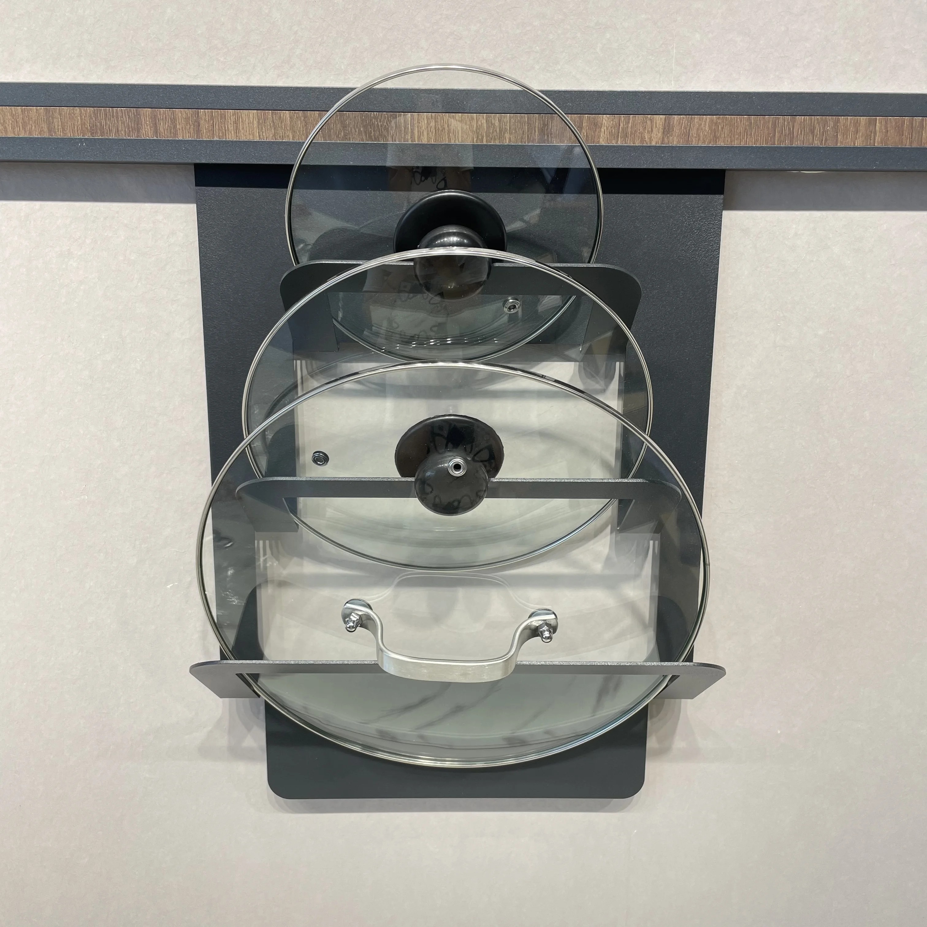 Goldmine wall hanging organizers  kitchen wall storage shelves with hooks wall mounted kitchen shelf