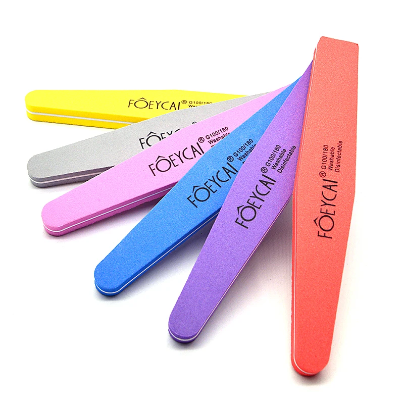 Jumbo zebra nail file 100 180 80/80 grit professional custom logo printed nail files 100/180
