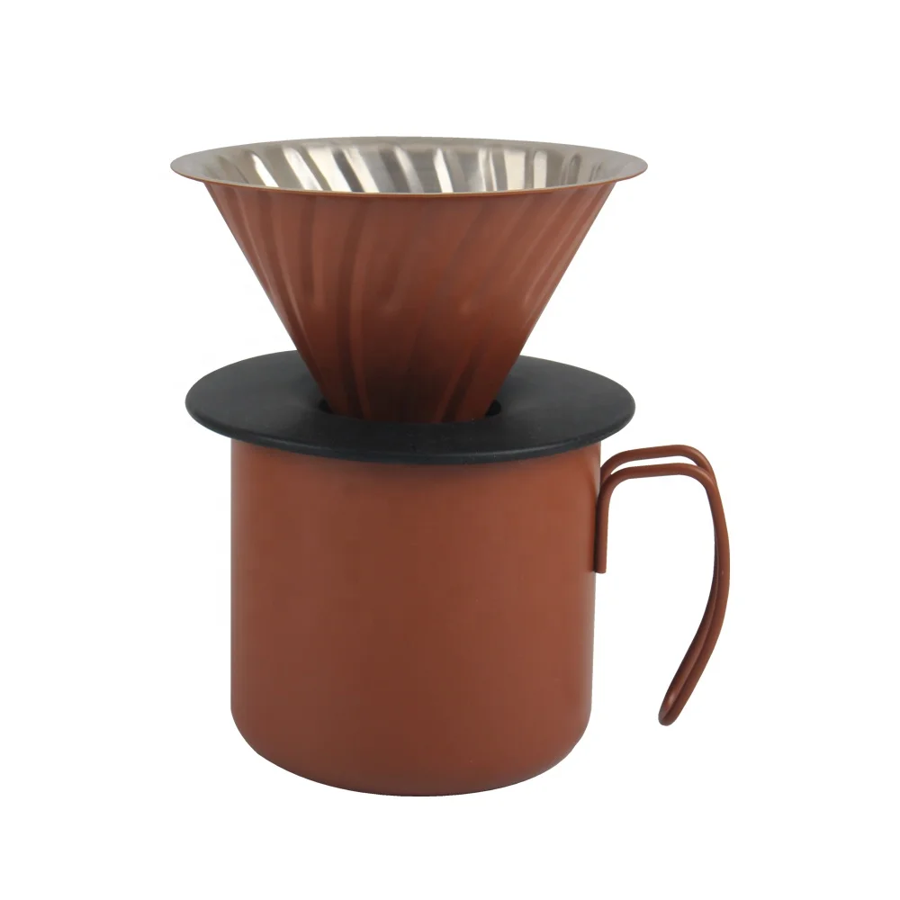 Craft Coffee Maker Dripper and Coffee Cup, Pour Over Coffee Starter Set