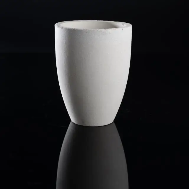 Hot sale industrial crucible of ceramic clay for melting gold, for laboratories