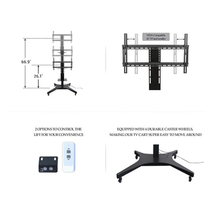 China Simple Style Great Quality Tv Lift Motorized Tv Lift Mechanism