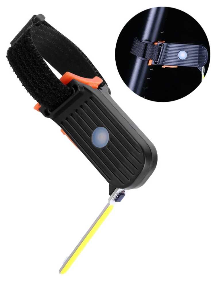 USB Charging LED Bicycle Tail Light Night Riding Water Drop Warning Light Running Equipment Pilot Highlight Life Waterproof