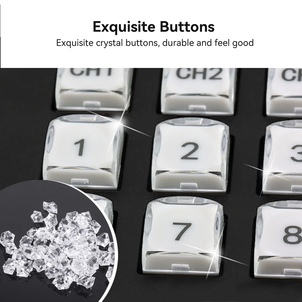 New optical 3D joystick IP ptz keyboard controller 5 Channels IP joystick controller for live streaming church,sports, concerts