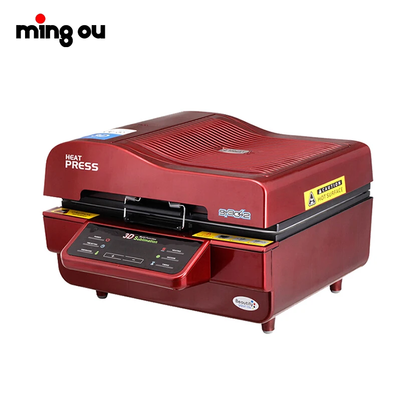 Hot sales 3D Vacuum T-shirt Mug phone case heat press sublimation Machine