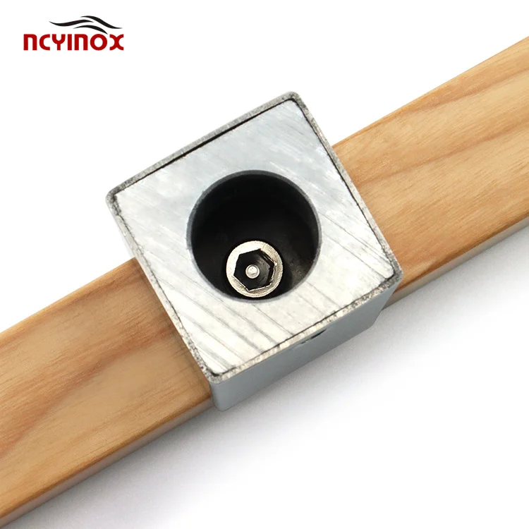 Hot Selling Stainless Steel Wood Inline Rectangular T Bar Handle