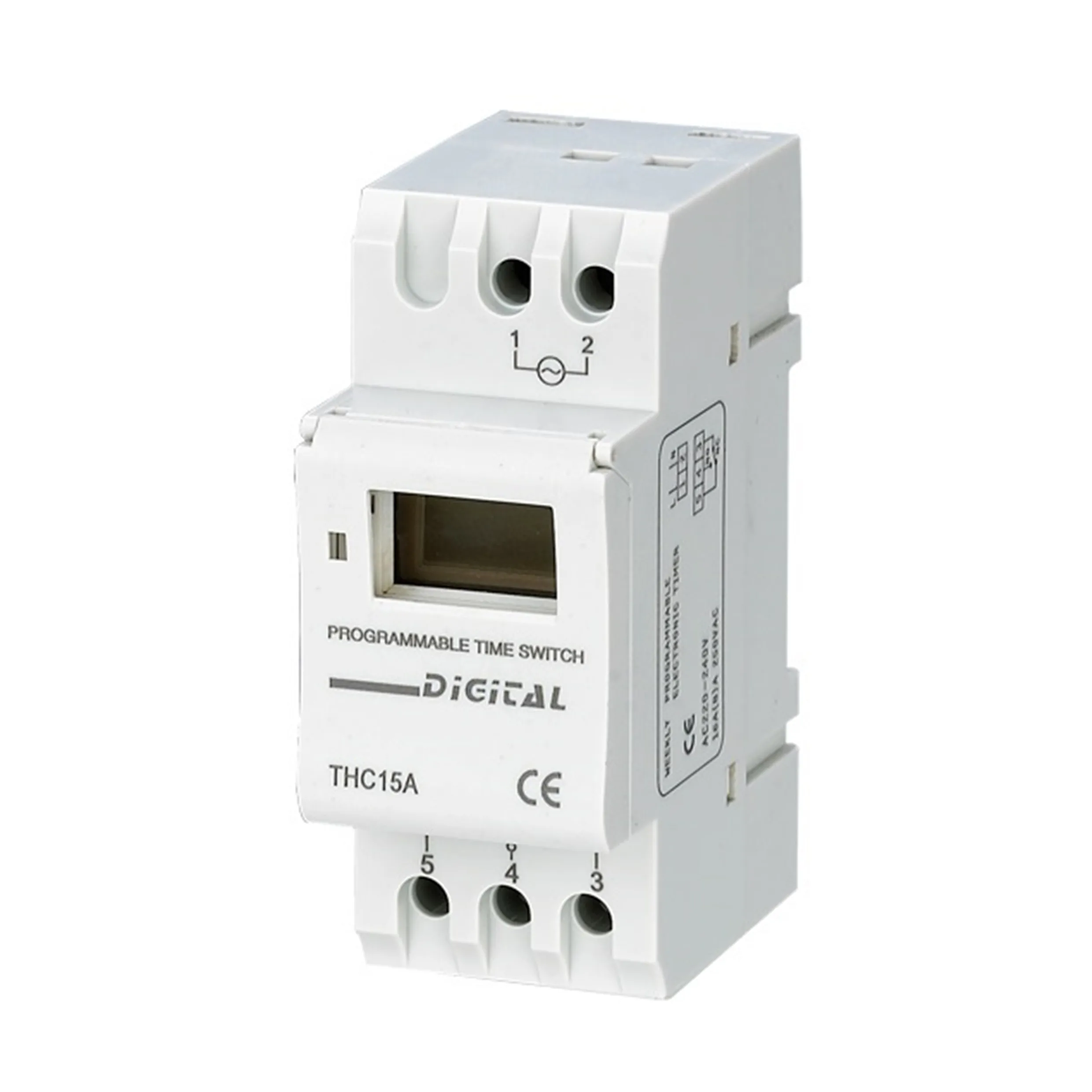 20amp 24VDC timing control switch THC-20A    socket with timer  LCD timer switch  control switch