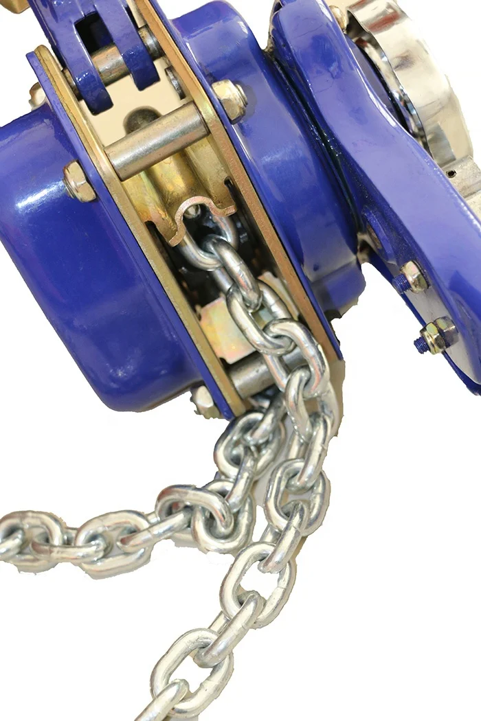 1ton 1.5t ton 3 ton New original double pawl brake system non slip rubber handle 0.75ton ratchet lever hoists