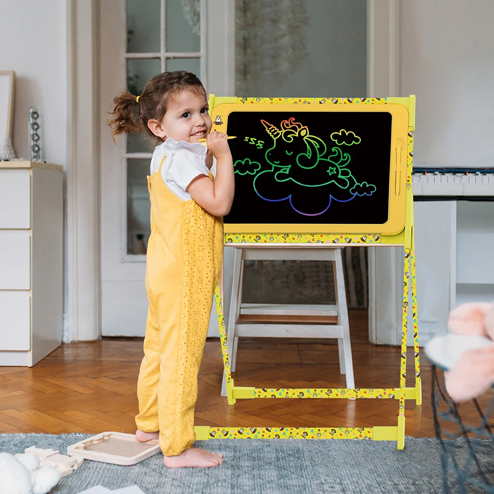 Paper-saving 19 Inch LCD Writing Tablet Smart White Sketch Board for
